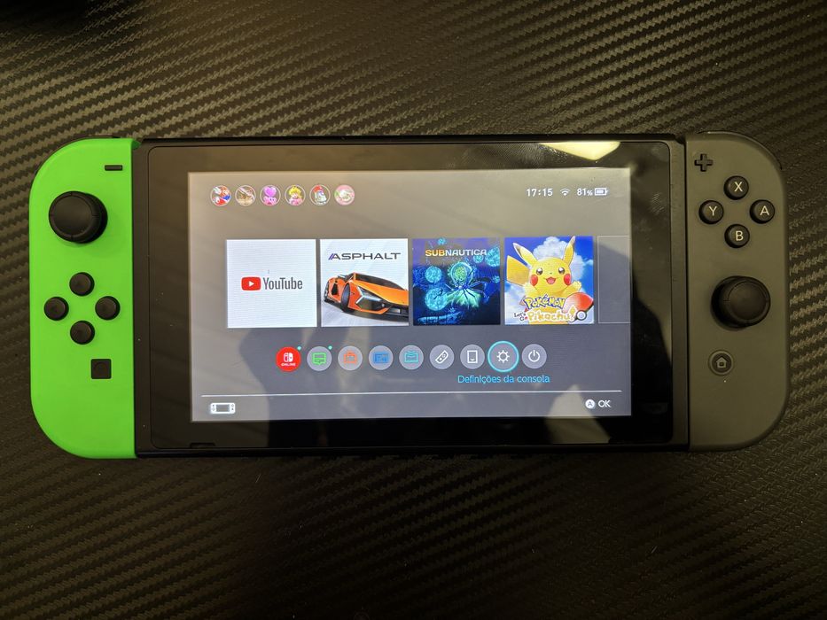 Nintendo Switch + 4 Joy-Cons + Dock + Jogos (Preço Negociável)