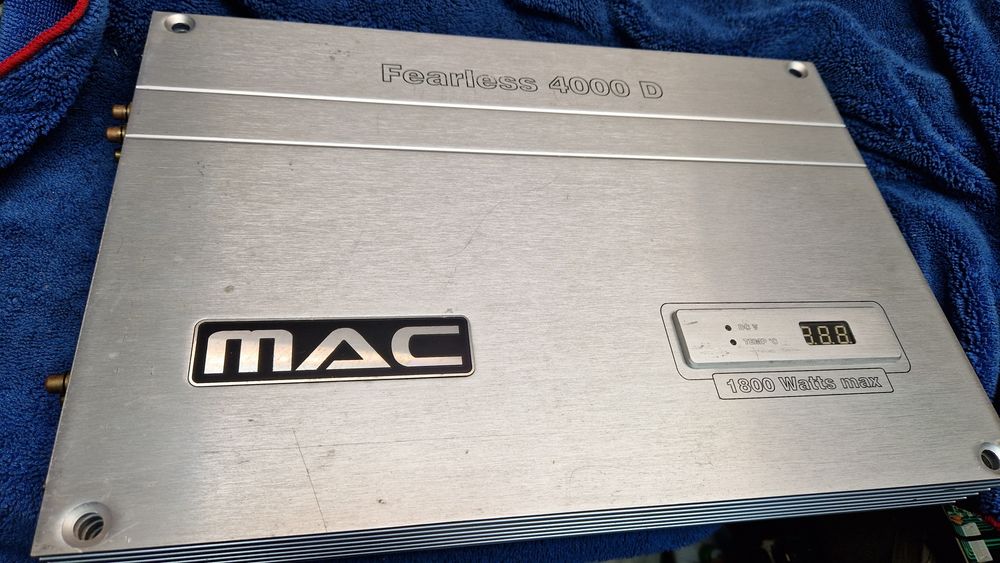 Mac Audio Fearless 4000D mocna 4-kanałówka