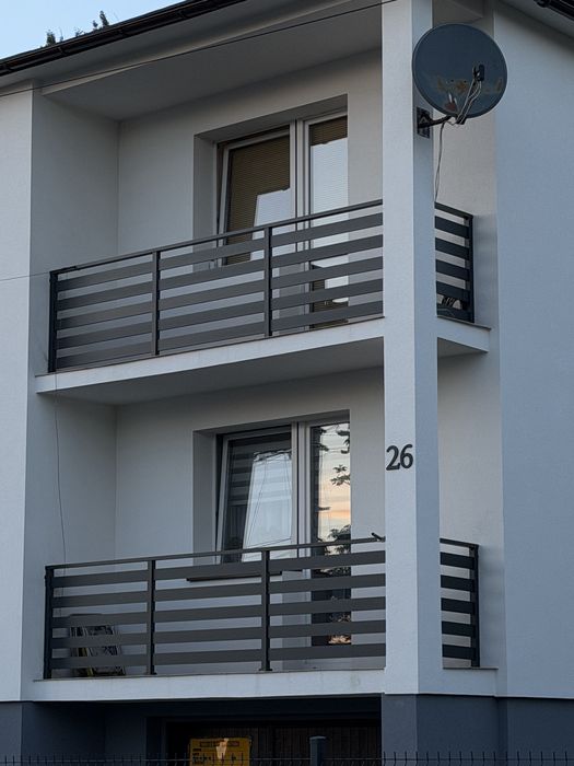 Balustrada Balkonowa Aluminiowa Barierka