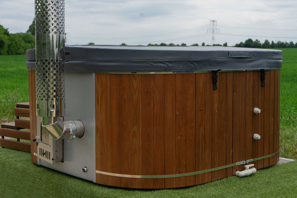 Карпатський чан. Джакузі на дровах.