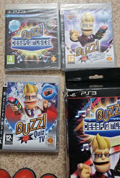 Jogos mais campanhias Buzz PS3