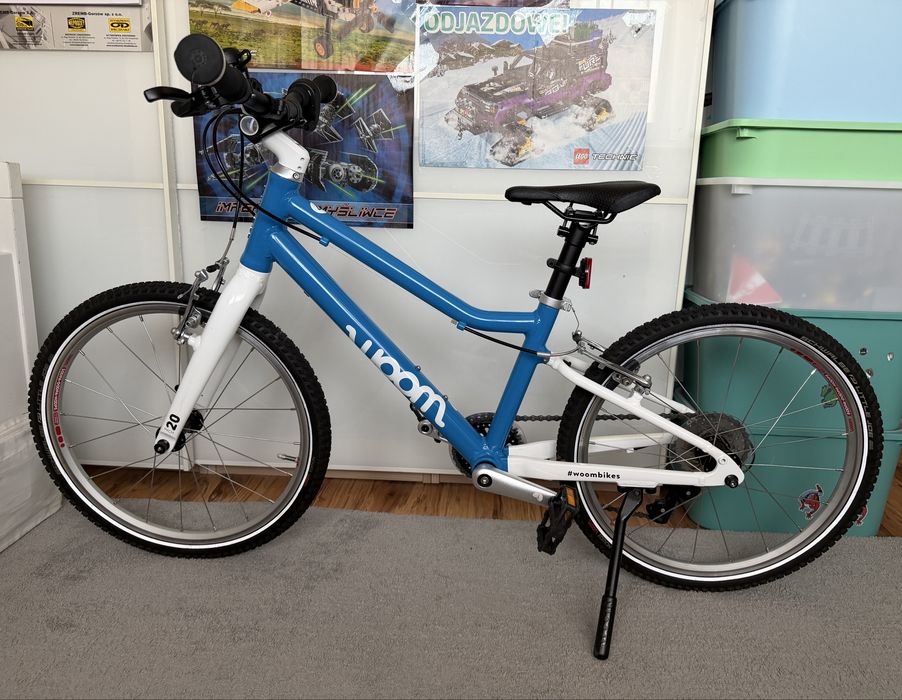 Rower Woom 4 niebieski