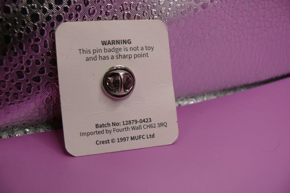 Pin oficial do Manchester United