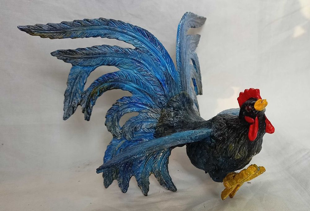 Par Galos Luta Coloridos Metal