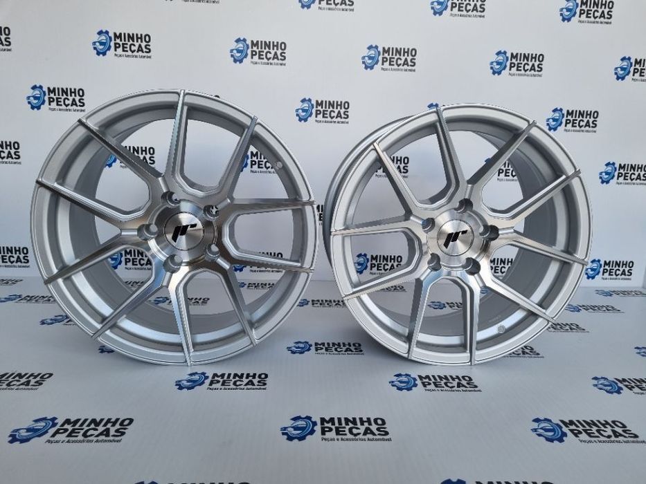 Jantes Japan Racing (JR30) em 17 Silver (5x120)
