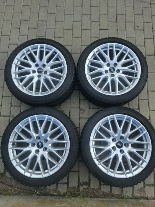 Orginalne Felgi Audi 8J /18/ et 40  5x112  opony zimowe  225/45 R18 (styl BBS)