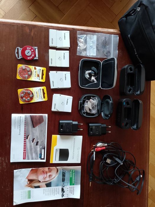 Aparat aparaty słuchowe resound thermotec secret ear 2 komplety