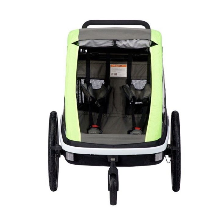 Przyczepka Hamax Avenida Twin Limonkowa