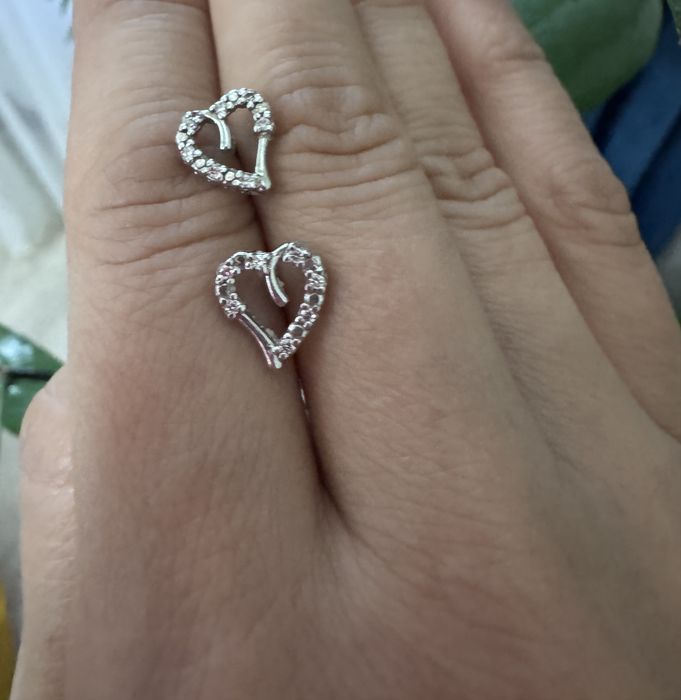 Серебряные серьги