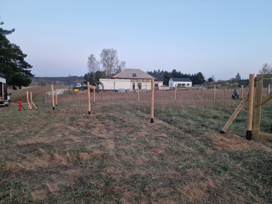 Ogrodzenie leśne budowlane tymczasowe siatka leśna budowlana GRATIS