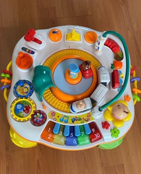 Interaktywny, Edukacyjny Stolik Muzyczny Pociąg TIMA