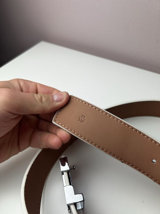 Luis Vuitton Elegancki Pasek do Spodni z Logo LV Nowy Rozmiar 110
