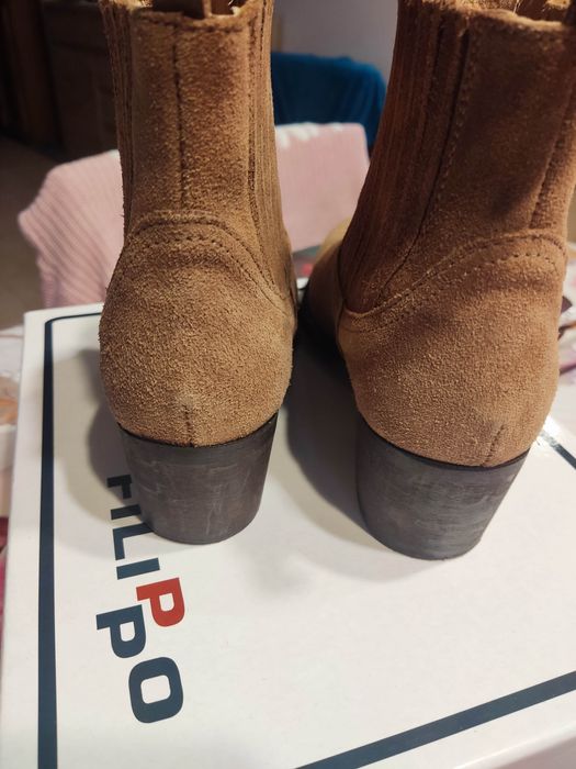 Kowbojki FatFace skóra naturalna r 36