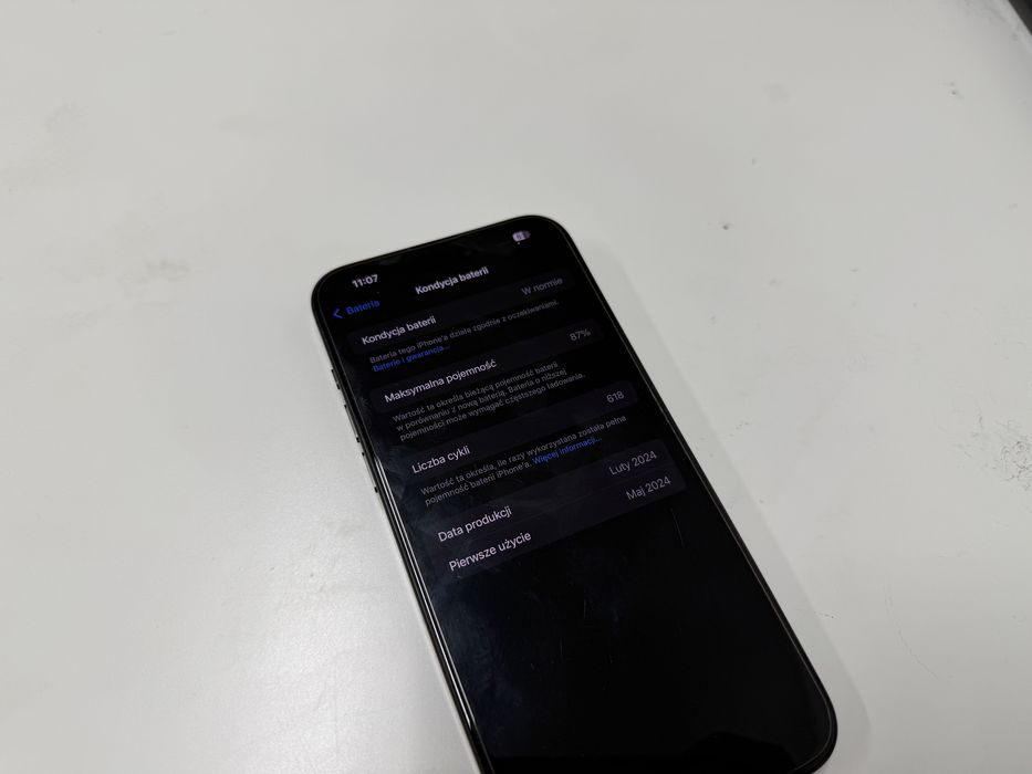 iPhone 15 Pro Max 256 GB Tytan czarny