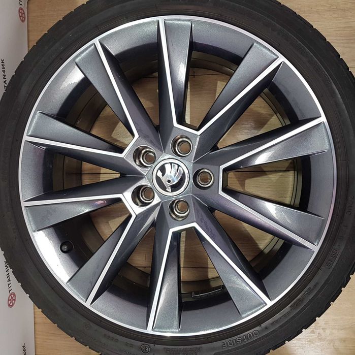 Диски Skoda R17 5x100 Fabia Rapid Audi A1 VW Polo CrosPolo Seat Subaru