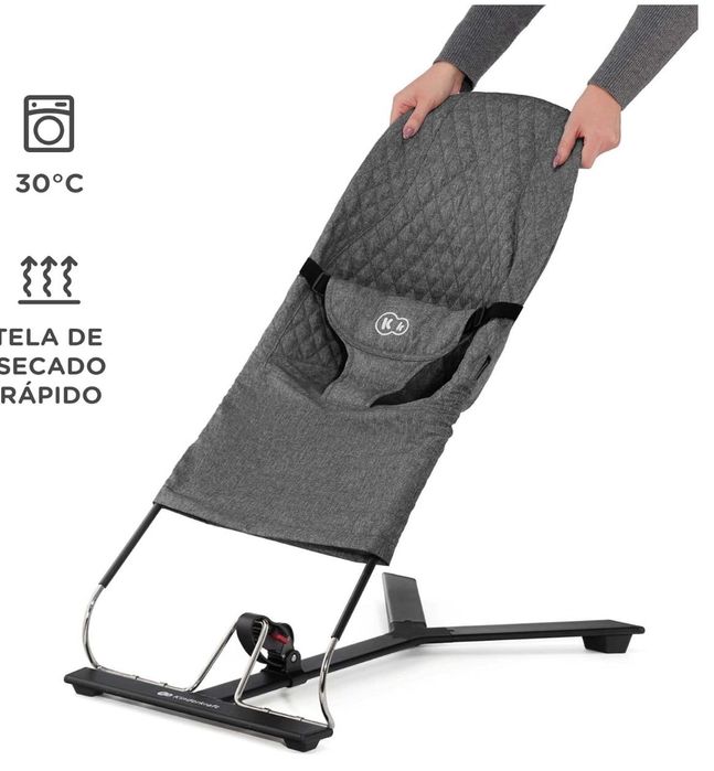 Espreguiçadeira bebê Kinderkraft + arco de atividades