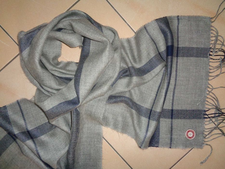ICONIC SPORT United Arctic Supply _ szary męski szal szalik wełna WOOL