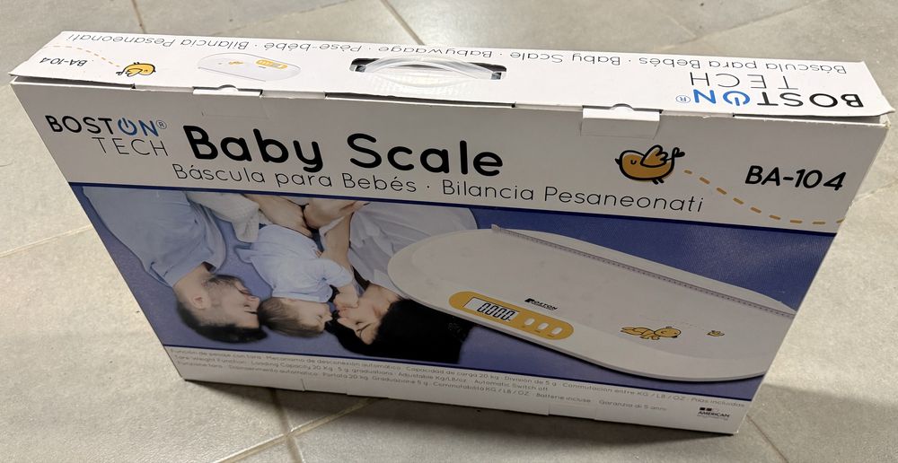 Balança para bebés Boston Tech