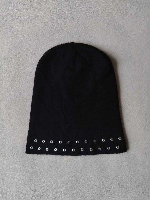ZARA accessories czapka damska na zimę czarna jak nowa