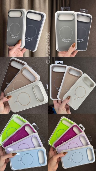 Чохол Silicone Case MagSafe iPhone 17 Pro Max силиконовый чехол 17pro