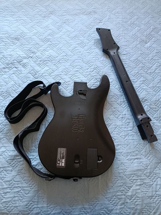 Guitarra Guitar Hero / Band Hero PS2 PS3 Wireless - Red Sparkle