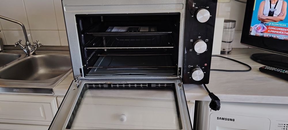 Forno eléctrico ventilado