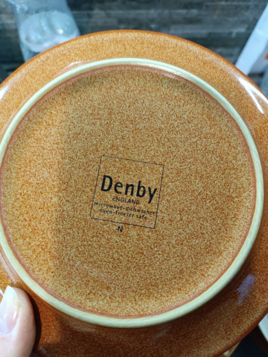 Denby Англия набор тарелок 10+6