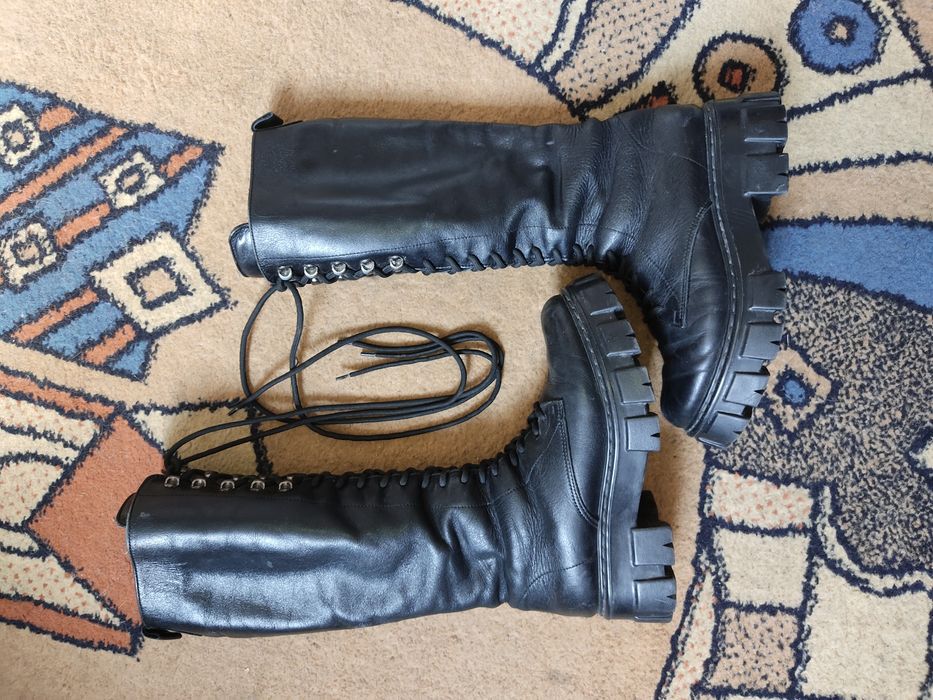 Берцы Кожанные  р.38