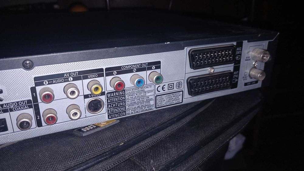 Leitor-Gravador DVD Samsung com HDD DVD-HR734