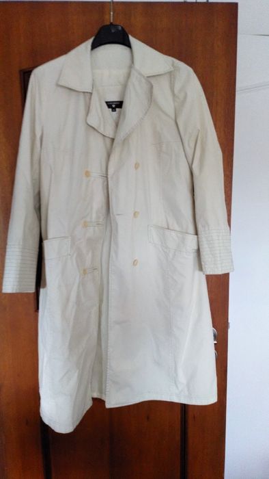 casaco vestido e gabardine