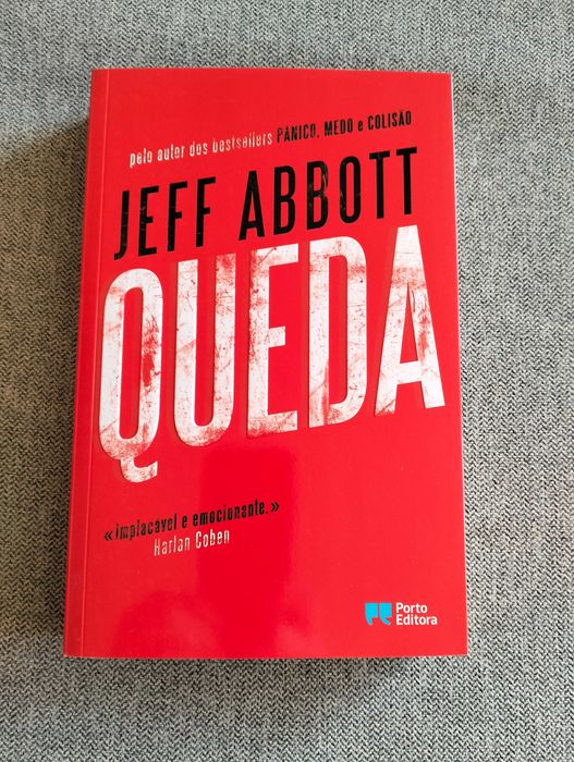 livro "Queda" Jeff Abbott