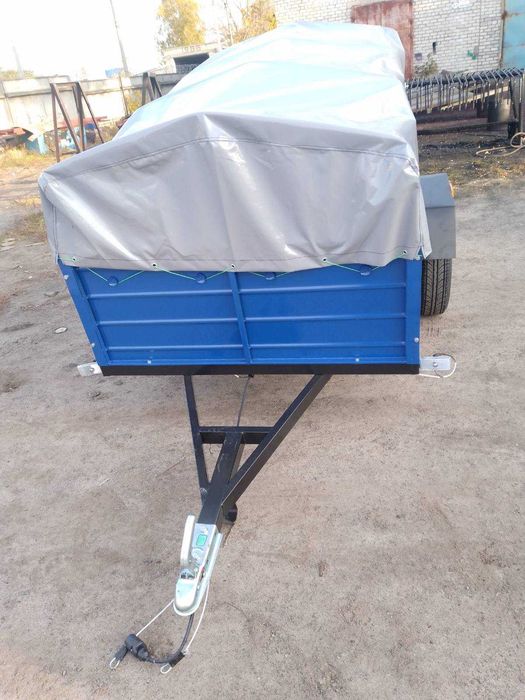 Новий надійний одновісний причіп  Дніпро-21. Завод!