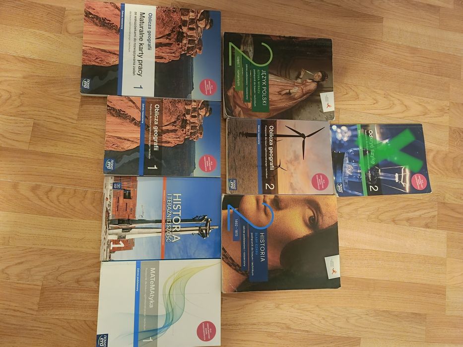 Podręczniki LO i technikum kl 1-2