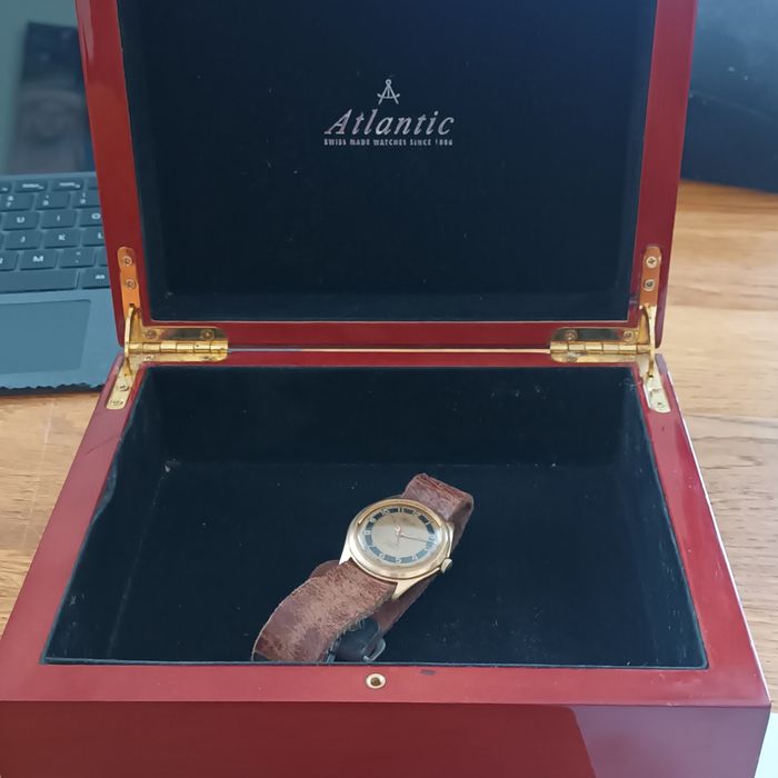 Atlantic 17 jewels z pudełkiem