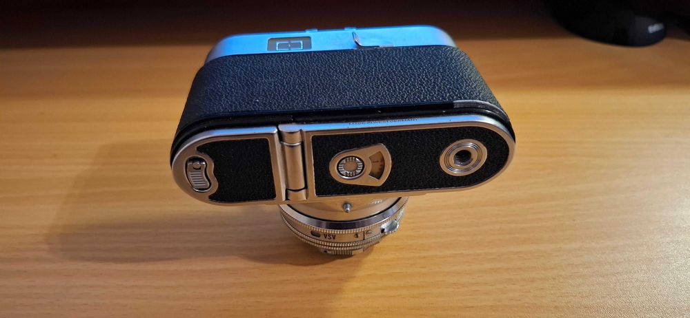 Aparat fotograficzny Voigtlande, uszkodzony.r Vitomatic Ia