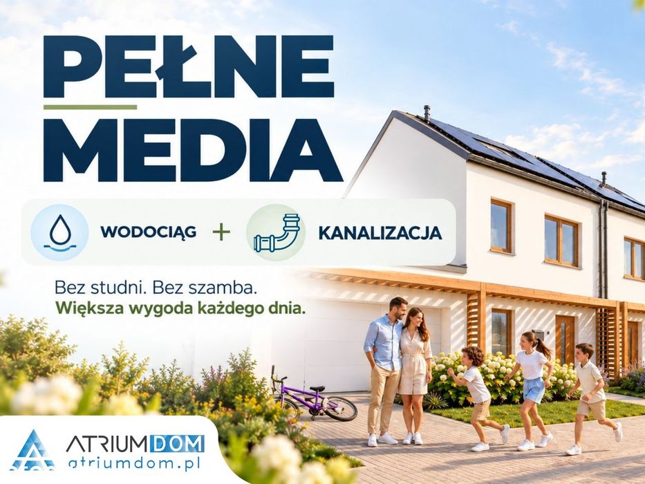 Dom 118 m² kanalizacja + wodociąg garaż pompa ciepła Dawidy Bankowe