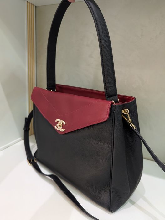 Велика сумка Chanel натуральна шкіра Люкс якість