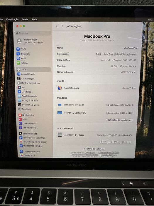 Macbook Pro 2019