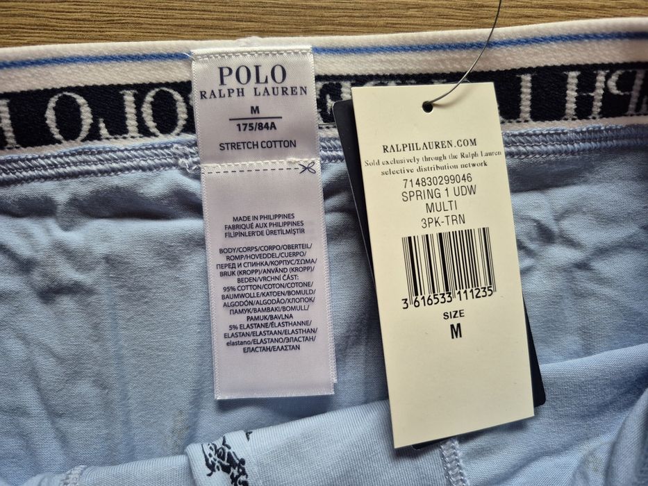 Bokserki Męskie 3pak Ralph Lauren M