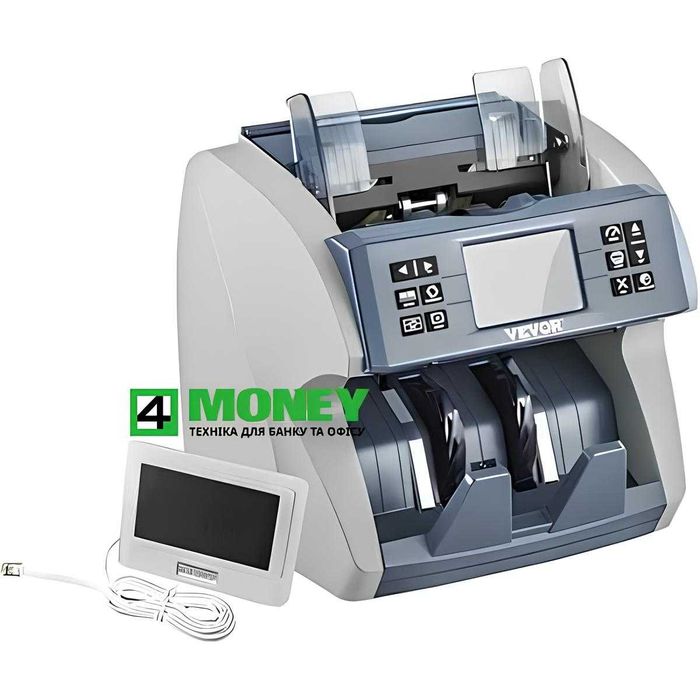 Сортировщик с Авто Определением Номинала VEVOR SH-07C Счетчик Банкнот