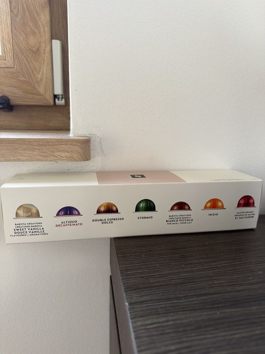 Zestaw kapsulek nespresso vertuo