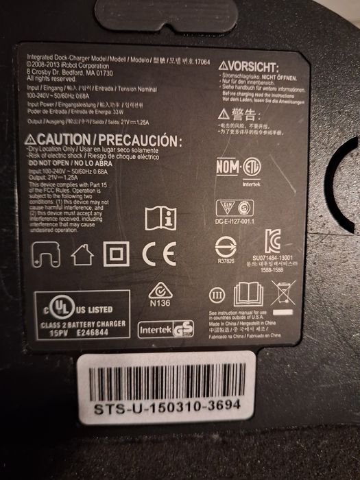 IRobot Roomba model 782
