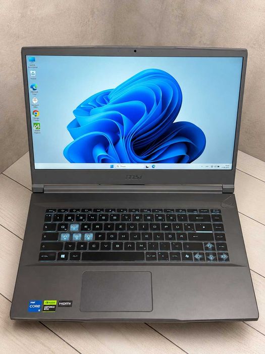MSI Thin 15 B13UC intel i5-13420H 16ram ddr4 RTX 3050 144hz ssd 512 NvME