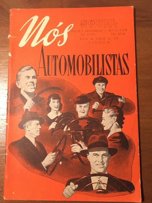 Livro antigo “Nós Automobilistas” General Motors Overseas