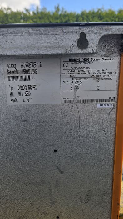 Ładowarka 48v baterii akumulatorów trakcyjnych prostownik 70A Still