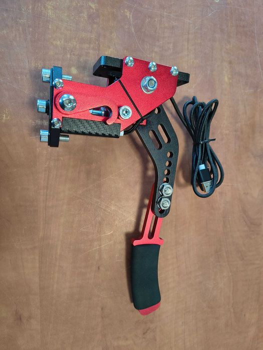 AISHANBAIHUODIAN Hamulec ręczny 14-bit handbrake do gier wyścigowych