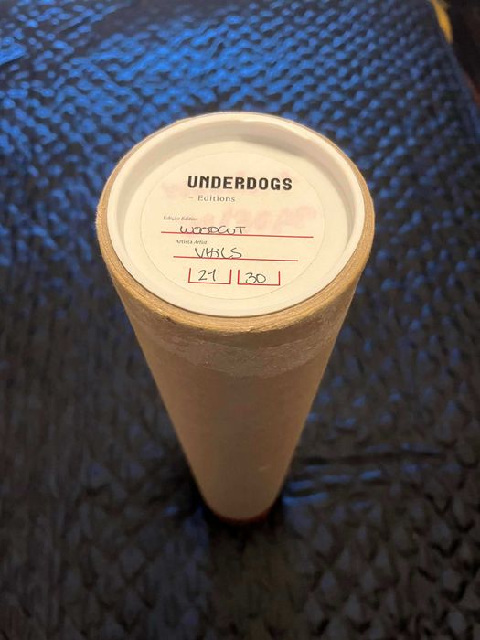 Serigrafia Woodcut de Vhils (Alexandre Farto) - Artist's Proof (2019)