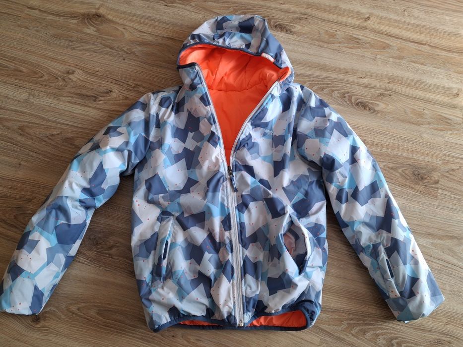 Kurtka Decathlon - zimowa, dwustronna. Rozmiar 153/162 cm - 14 lat