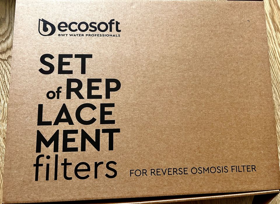 Комплекти картриджів до осмосів Ecosoft PURE Balance, AquaCalcium Mint