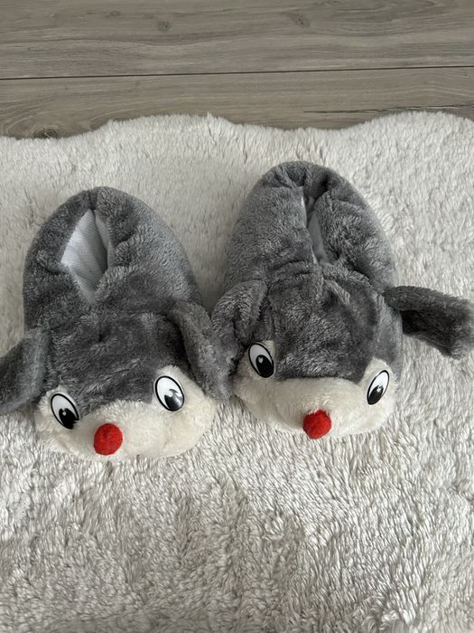 Kapcie misie wciągane 36